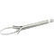 Abrazadera de acero inoxidable: abrazadera de banda ajustable de cuna en V simple de 1/2". 16" de longitud, 0 a 4-1/2" de ajuste de fábrica Rango de diámetro